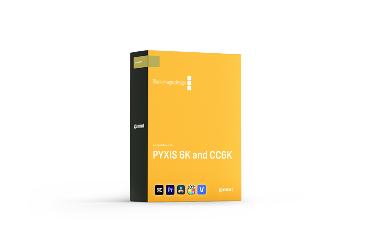 BaseLUTs for Blackmagic PYXIS 6K and Cinema Camera 6K